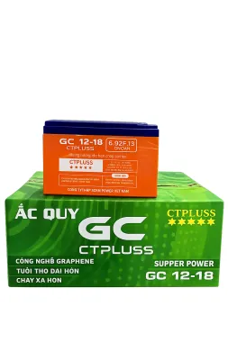 ẮC QUY XE ĐIỆN GC CTPLUS 6-DZF-13 (12V 13Ah)