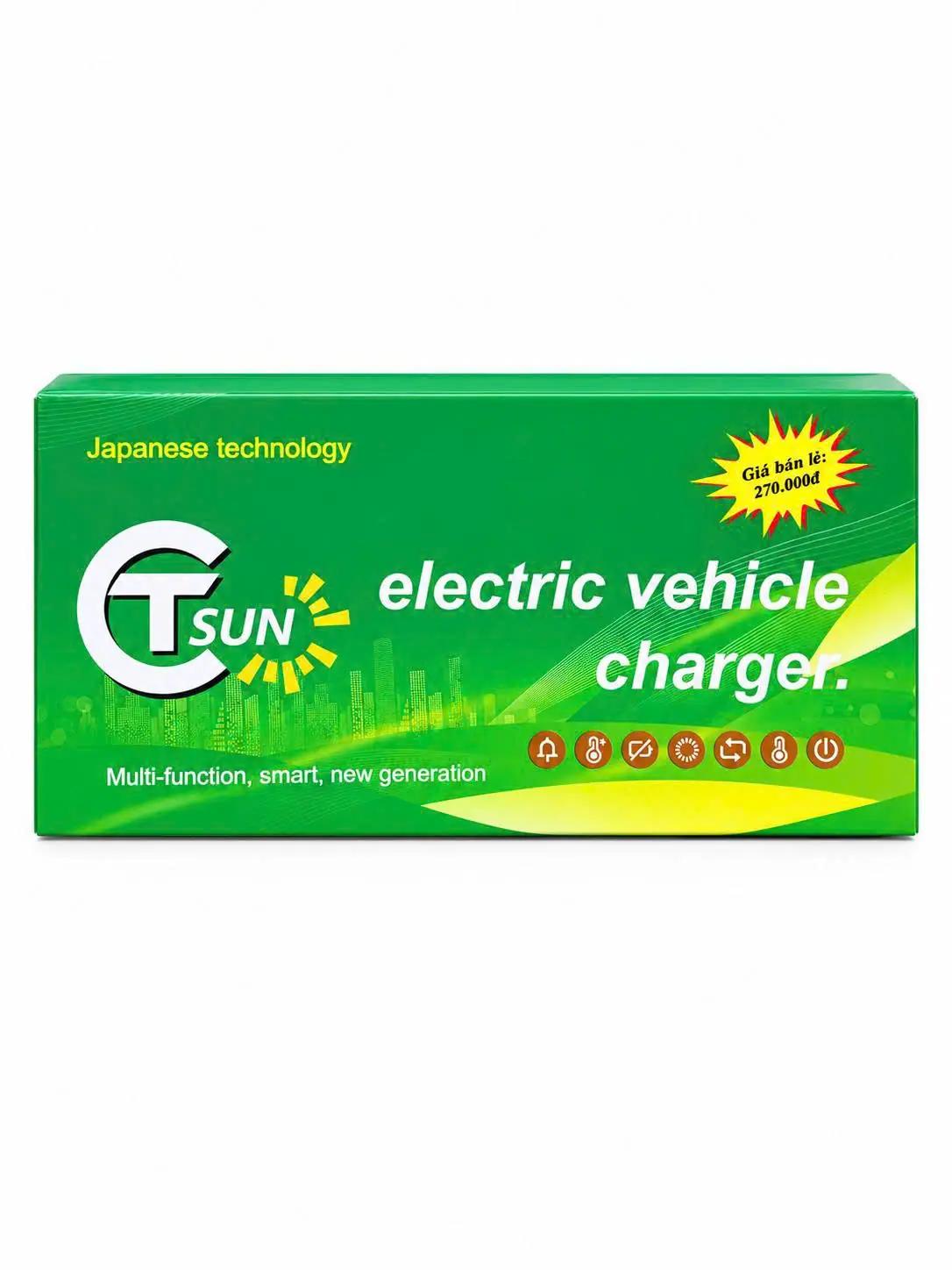 Bộ sạc xe điện thông minh CT SUN Electric Vehicle Charger