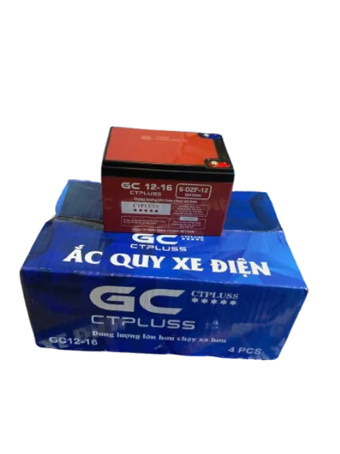ẮC QUY XE ĐIỆN GC CTPLUS 6-DZF-12 (12V 12Ah)