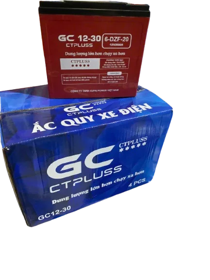 Ắc Quy Xe Điện GC CTPLUS 6-DZF-12 (12V 12Ah)