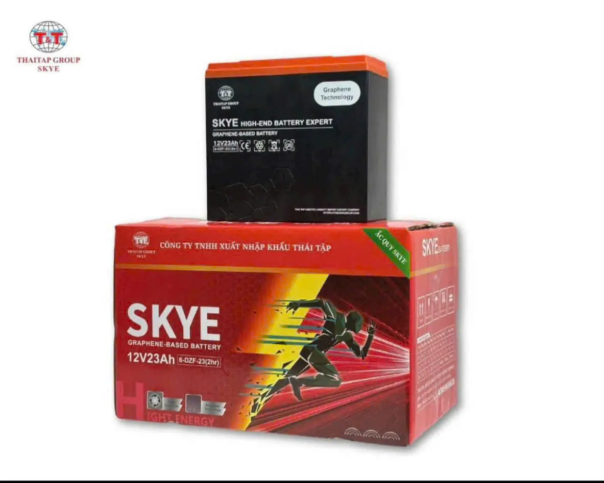 Ắc quy xe điện SKYE Graphene (12V 23Ah)