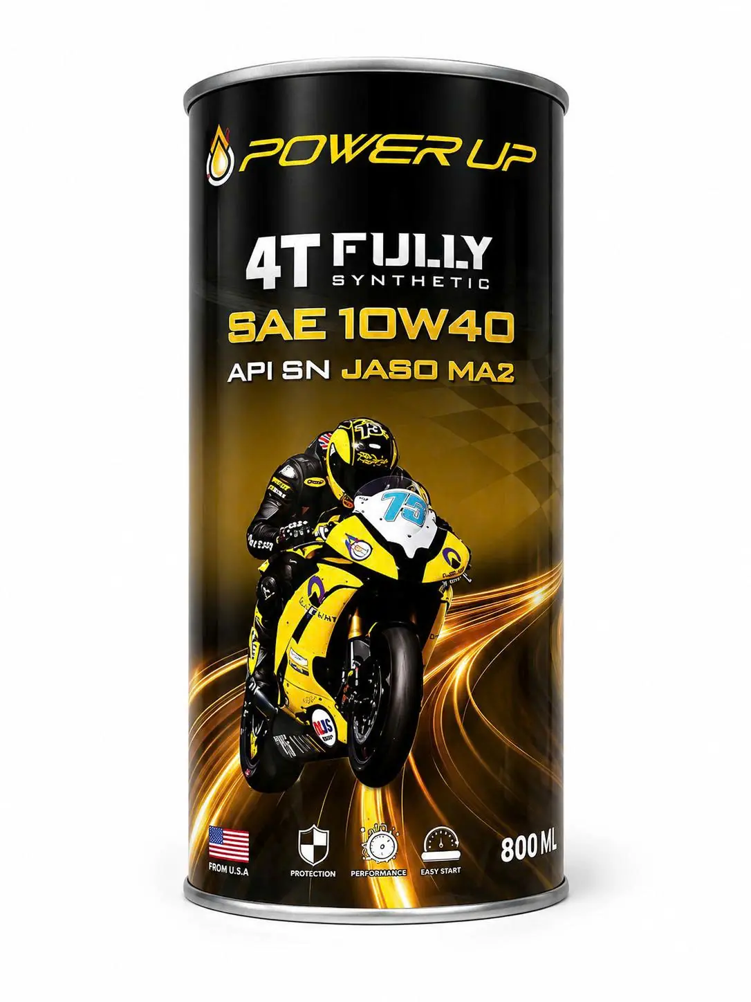 NHỚT POWER UP 10W40 XE SỐ 0,8L