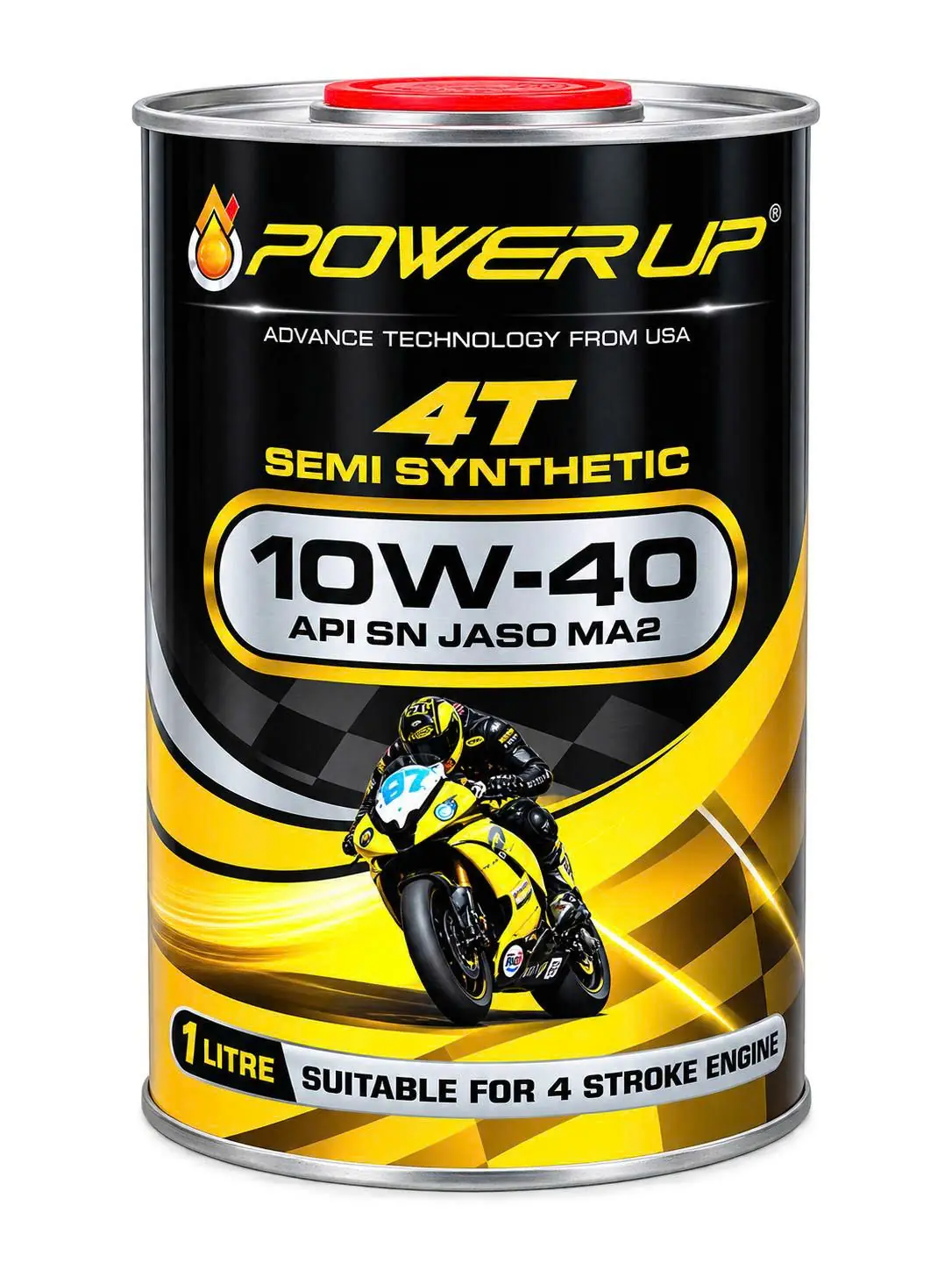 NHỚT POWER UP 10W40 XE SỐ 1L