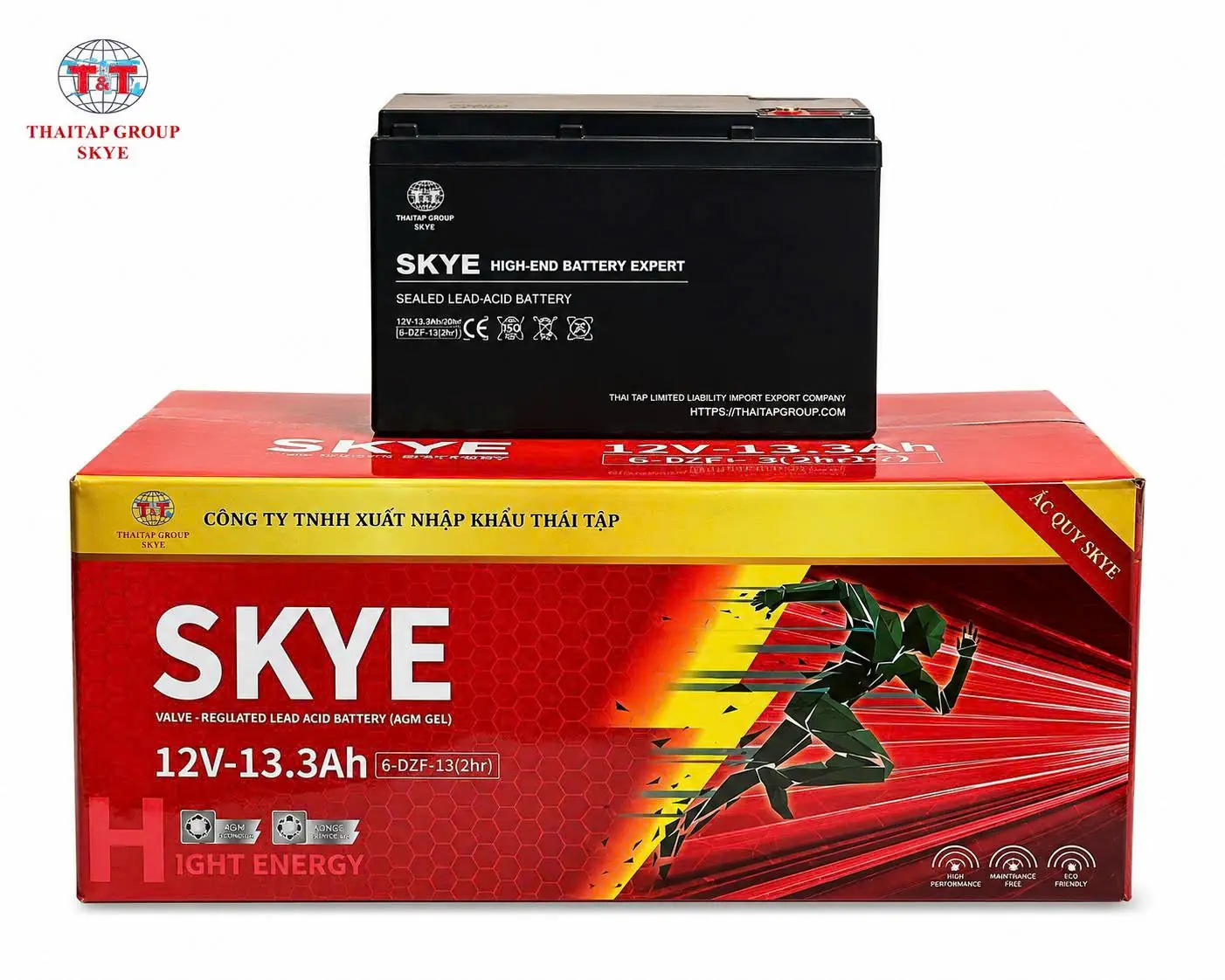 ẮC QUY XE ĐIỆN SKYE 12V13.3AH (4,3KG)